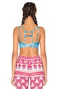 view 3 of 4 BRASSIÈRE in Blue Mandala