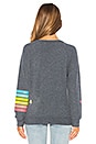 view 3 of 4 One Love Rainbow Sweatshirt in Avalon