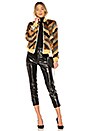 view 4 of 4 Faux Fur Jacket in Calico