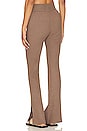 view 3 of 4 Party Flare Pant in Deep Taupe