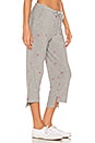view 2 of 5 Pink Stars Pants in Heather Grey