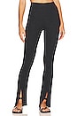 view 1 of 4 PANTALON VERVE SLIT in Black