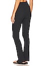 view 3 of 4 PANTALON VERVE SLIT in Black