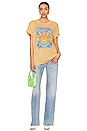 view 4 of 4 LENNOX 티셔츠 in Light Citrus