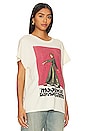 view 3 of 5 David Bowie Moonage Daydream Tee in Almond