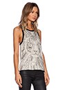 view 2 of 3 Tiger Feather Tank in Black