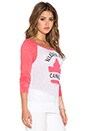 view 2 of 3 T-SHIRTS MANCHES LONGUES NIAGARA FALLS in White & Red