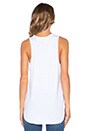 view 3 of 3 Texas Heart Tank in White