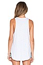 view 3 of 3 Feel The Love Tank in White