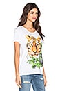 view 2 of 3 CAMISETA GRÁFICA JUNGLE TIGER in White