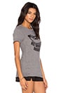 view 2 of 3 Hot Doggin' Tee in Streaky Grey
