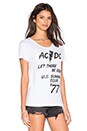 view 2 of 3 ACDC Let There Be Rock Tee in White