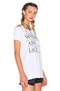view 2 of 4 Whiskey & Lace Tee in White