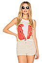 view 1 of 4 CAMISETA TIRANTES WATERMELON in White