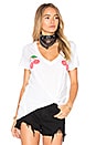 view 1 of 4 T-SHIRT MANCHES COURTES CHERRY BOMB in White
