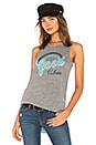 view 1 of 4 Good Vibes Tank in Streaky Grey