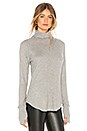 view 2 of 4 COL ROULÉ in Heather Grey