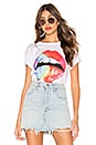 view 1 of 5 Rainbow Lips Tee in Rainbow Lips