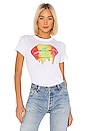 view 1 of 4 Rasta Lips Tee in White