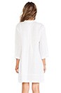 view 3 of 6 Regina Tunic Dress in White