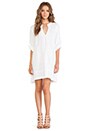 view 4 of 6 Regina Tunic Dress in White