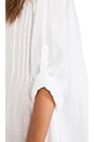 view 6 of 6 Regina Tunic Dress in White