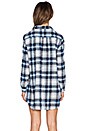 view 3 of 5 Teton Plaid Tunic Dress in Blue Plaid