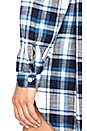 view 5 of 5 Teton Plaid Tunic Dress in Blue Plaid