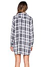 view 3 of 5 VESTIDO TETON in Black & White Plaid