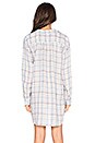 view 3 of 5 Teton Plaid Tunic Dress in Blue & Nut