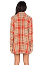 view 3 of 5 Teton Tunic Dress in Red & Nude