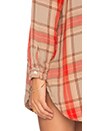 view 5 of 5 Teton Tunic Dress in Red & Nude