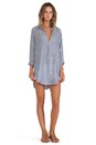 view 4 of 6 Teton Chambray Tunic in Blue