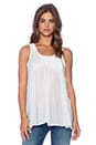 view 1 of 3 Pia Tank in White