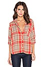 view 1 of 5 CAMISA JAY in Red & Nude Plaid