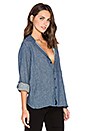 view 2 of 5 Jay Outer Linen Button Down in Indigo
