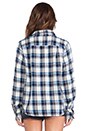 view 3 of 6 Jay Wash Button Down in Navy Plaid