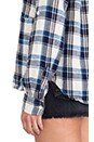 view 5 of 6 Jay Wash Button Down in Navy Plaid