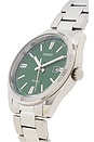 view 3 of 4 MTP1302 Series Watch in Silver & Green