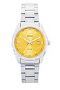 view 1 of 4 MTP1302 Series Watch in Silver & Yellow