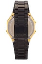 view 2 of 4 Vintage A168 Series Watch in Black & Gold