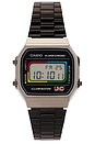 view 1 of 4 Uno Card Collaboration Watch in Metal Black