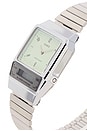 view 3 of 4 AQ800 Series Watch in Green & Silver