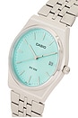 view 3 of 4 MTPB145 Series Watch in Silver & Turquoise
