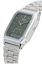 view 3 of 4 Aq230 Series Watch in Metal Silver & Green