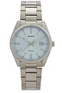 view 1 of 4 Mtp1302 Series Watch in Silver & Light Blue
