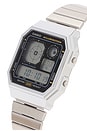 view 3 of 4 A130 Series Watch in Metal Silver & Black