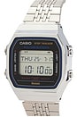 view 3 of 4 ABL100 Vintage Casio Smartphone Link Series Watch in Metal Silver