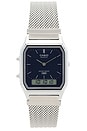 view 1 of 4 AQ230 Series Watch in Silver & Navy