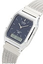 view 3 of 4 AQ230 Series Watch in Silver & Navy